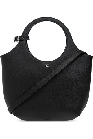 Courrèges Taske, Dame, Sort, ONE SIZE, Uld, Medium Skuldertaske