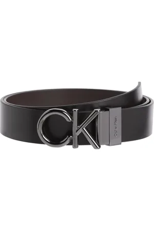 Calvin Klein Tilbehør, Herre, Sort, 85 CM, Læder, Bælte Sæt