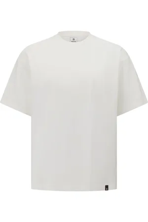 Boggi Milano Top, Herre, Hvid, L, Bomuld, High-Performance S.Café® Jersey T-Shirt