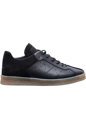 Maison Margiela Sko, Herre, Sort, 40 EU, Læder, Leather Court Sneakers