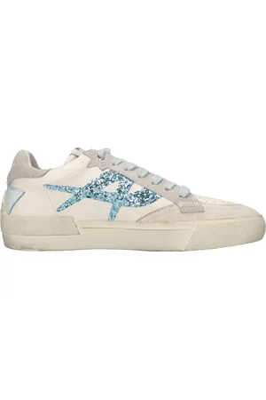 Ash Sko, Dame, Flerfarvet, 39 EU, Læder, Sneakers Beige