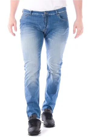 D.A. Daniele Alessandrini Jeans, Herre, Blå, W36, Bomuld, Jeans
