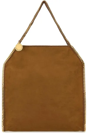 Stella McCartney Taske, Dame, Brun, ONE SIZE, Kamel Alter Mat Indkøbstaske