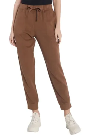 Max Mara Bukser, Dame, Brun, L, Bomuld, Sweatpants Upgrade
