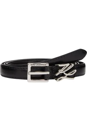 Karl Lagerfeld Tilbehør, Dame, Sort, 75 CM, S.Josta sort med KL logo