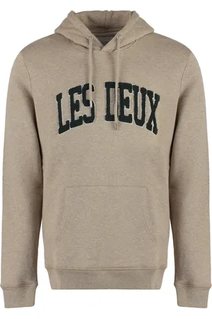 Les Deux Sweathshirts & Hoodies, Herre, , S, Bomuld, Crane Cotton Hoodie