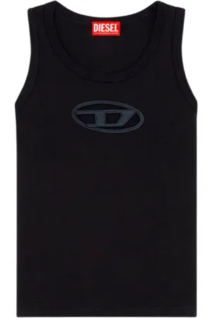 Diesel Top, Dame, Sort, L, Bomuld, T-Lynys-Od Tank Top