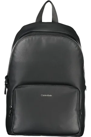 Calvin Klein Taske, Herre, Sort, ONE SIZE, Uld, Rygsæk med laptoprum