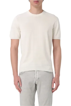 ZANONE Strik, Herre, Hvid, L, Moderne Sweaters til Mænd og Kvinder