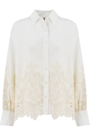 ERMANNO SCERVINO Bluser & Skjorter, Dame, , XS, Bomuld, Langærmet Skjorte