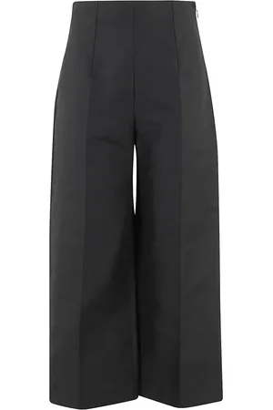Marni Bukser, Dame, Sort, XS, Bomuld, Wide Bukser
