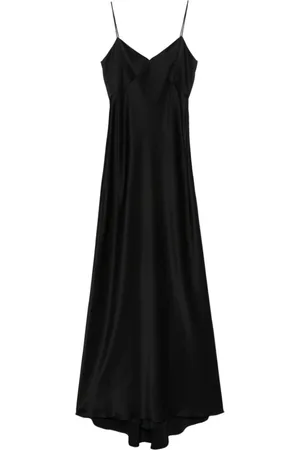 Max Mara Kjole, Dame, Sort, S, Polyester, Riccio Festkjole