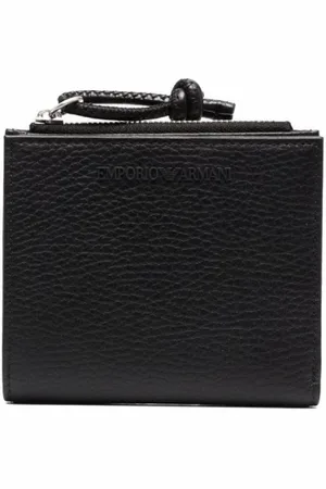 Emporio Armani Tilbehør, Herre, Sort, ONE SIZE, Kortholder Punge