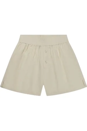 Daily paper Shorts, Herre, Hvid, XS, Monogram Jacquard Afslappede Shorts