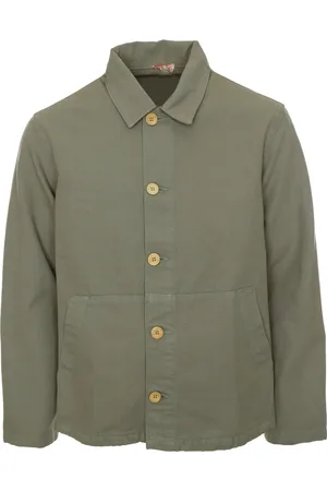 Armor.lux Jakke, Herre, Grøn, 2XL, Uld, Heritage Fisker Overshirt