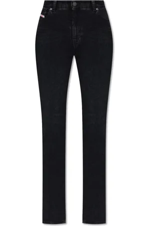 Diesel Jeans, Dame, Sort, W26 L30, Bomuld, Bootcut Jeans 2003 D-Escription L.32