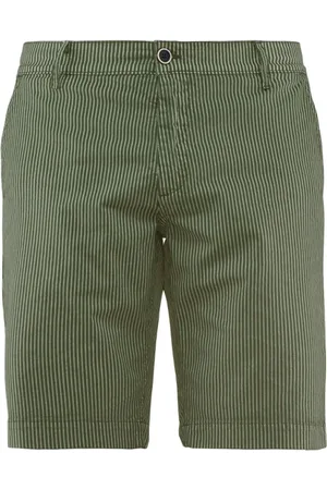 Bomboogie Shorts, Herre, Grøn, W38, Bomuld, Slim Fit Chino Bermuda Shorts