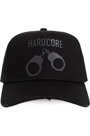 Dsquared2 Tilbehør, Herre, Sort, ONE SIZE, Bomuld, Baseball Cap