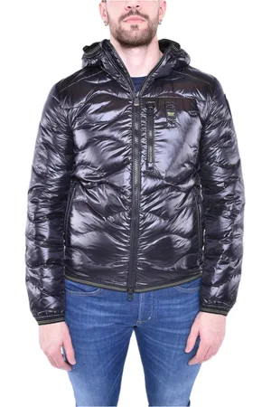 Blauer Jakke, Herre, Sort, 2XL, Uld, Kort, vatteret dunjakke