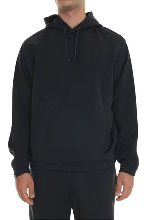 Emporio Armani Sweathshirts & Hoodies, Herre, Blå, L, Bomuld, Casual Sweatshirt