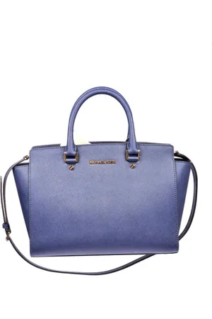 Michael Kors Taske, Dame, Blå, ONE SIZE, Læder, Tote Bag