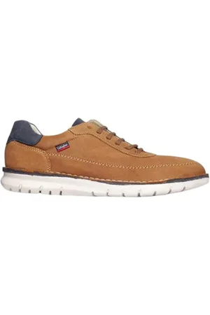CallagHan Sko, Herre, Brun, 44 EU, Læder, Afslappet Kamel Læder Sneakers