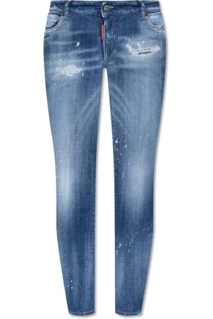 Dsquared2 Jeans, Dame, Blå, S, Denim, Jeans Twiggy Jean