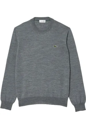 Lacoste Strik, Herre, Grå, XL, Bomuld, Jersey Hombre Sweatshirt