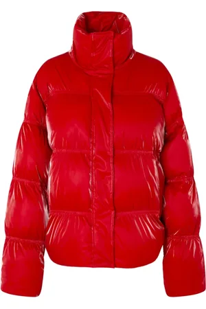 Crās Jakke, Dame, Rød, S, Uld, Valencia Puffer Jacket