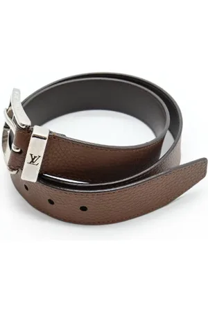 LOUIS VUITTON Pre-owned, Dame, Brun, ONE SIZE, Tyl, Pre-owned Laeder baelter