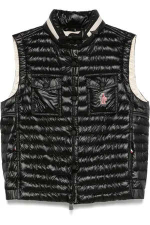 Moncler Jakke, Dame, Sort, M, Uld, Gumiane Vest