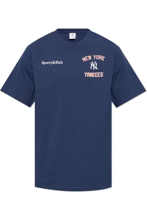 Sporty & Rich Top, unisex, Blå, M, Bomuld, Home Run T-Shirt