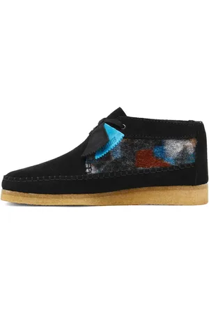 Clarks Sko, Herre, Sort, 45 EU, Uld, Klassisk Weaver Støvle