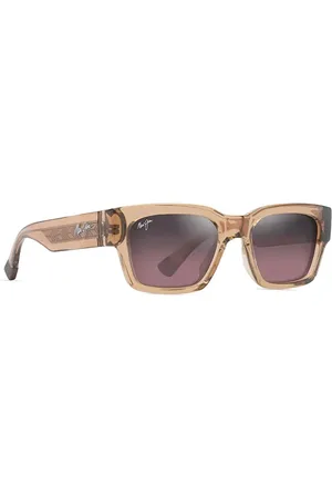 Maui Jim Tilbehør, Dame, Brun, ONE SIZE, Kenui Shiny Trans LI Solbriller
