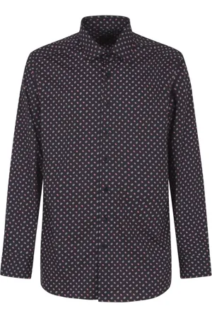 Etro Skjorte, Herre, Blå, 2XL, Bomuld, Roma Skjorte