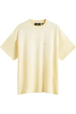 Represent Top, Herre, Gul, L, Bomuld, Logo Bomuld T-shirt