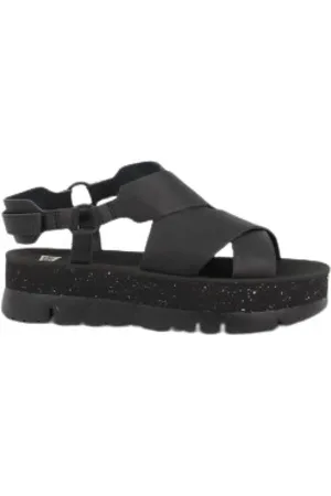 Camper Sko, Dame, Sort, 38 EU, Oruga Up Sandaler
