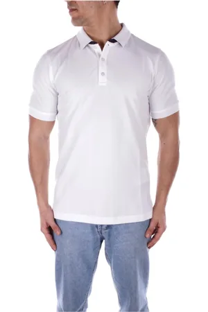 FAY Top, Herre, Hvid, 3XL, Bomuld, Polo Shirt