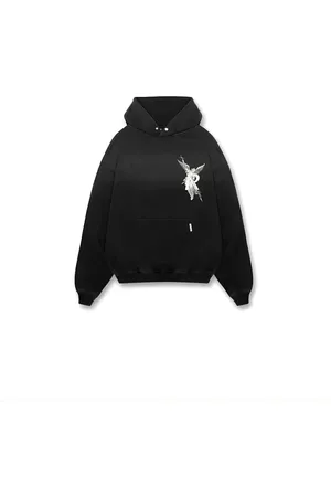 Represent Sweathshirts & Hoodies, Herre, Sort, L, Bomuld, Archangel Hættetrøje Sweatshirt 100% Bomuld