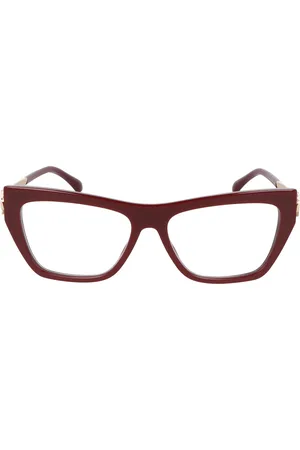 Etro Tilbehør, unisex, Rød, 54 MM, Cat Eye Acetate Frame Briller