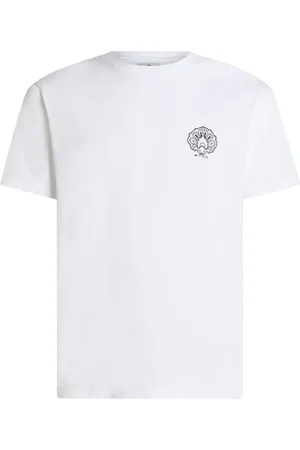 Etro Top, Herre, Hvid, S, Bomuld, Roma T-shirt