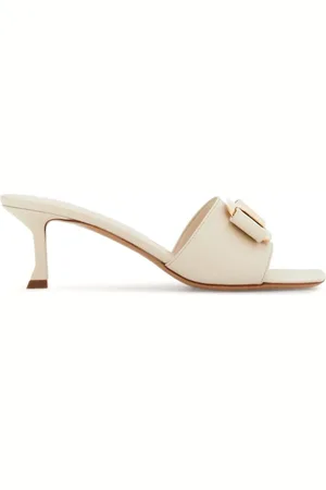 Salvatore Ferragamo Sko, Dame, , 39 1/2 EU, Uld, Heeled Mules