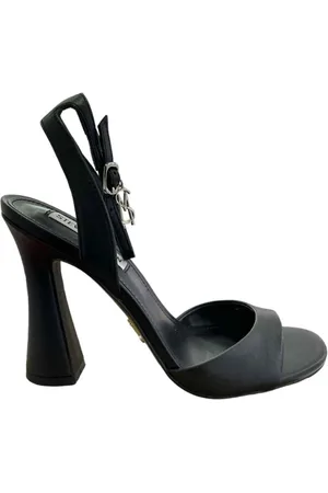 Steve Madden Sko, Dame, Sort, 39 EU, Uld, Chic Højhælede Sandaler