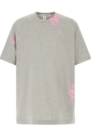 Comme des Garçons Top, Herre, Grå, S, Bomuld, Casual Cotton T-Shirt