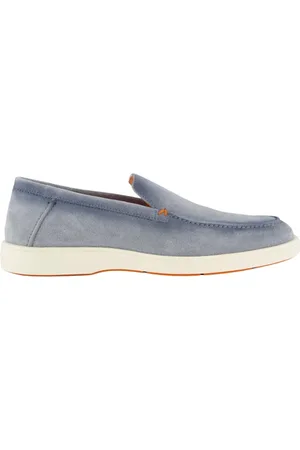santoni Sko, Herre, Blå, 42 1/2 EU, Botanist Loafer til mænd