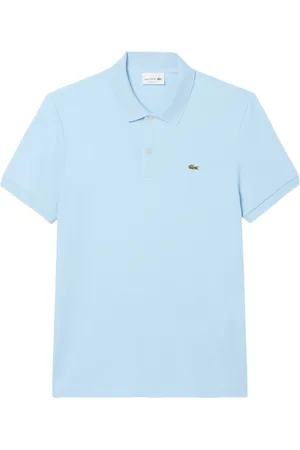 Lacoste Top, Herre, Blå, 2XL, Bomuld, Klar Blå T-shirts og Polos
