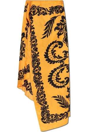 Etro Nederdel, Dame, , XS, Asymmetrisk nederdel med print