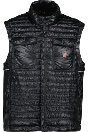 Moncler Jakke, Herre, Sort, 2XL, Uld, Ollon Vest