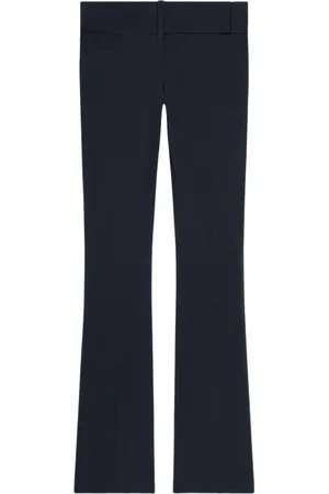 Courrèges Bukser, Dame, Blå, M, Bomuld, Navy Trompet Bukser