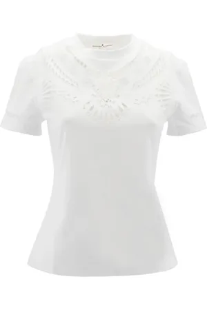 ERMANNO SCERVINO Top, Dame, Hvid, M, Uld, T-Shirt